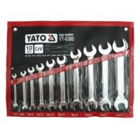 YATO Klíče stranové sada 10 kusů 6-27mm CrV YT-0380, YT0380