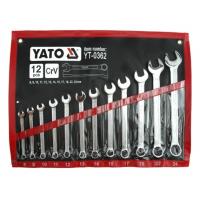YATO Klíče očkoploché sada 12 kusů 8-24mm CrV  YT-0362