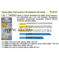 EXTOL Pilové plátky Extol premium Bi-metalové 5 různých (US úchyt)   8805600