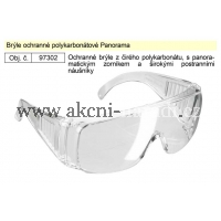 EXTOL Brýle ochranné polykarbonátové Panorama 97302