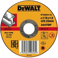 DEWALT Řezný kotouč plochý na kov DT42200