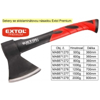 EXTOL Premium Sekera 1500g se sklolaminátovou násadou MA8871277