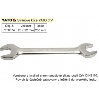 YATO klíč stranový 20x22mm  YT-0374